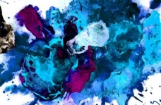 蓝色水彩效果的Grunge纹理JPG