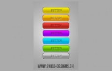 7瑞士设计Web界面按钮设置PSD