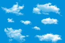云朵云彩PS分层素材图片
