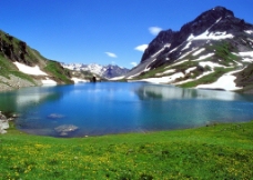湖山美景图片