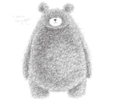 超级可爱的泰迪熊设计矢量图05