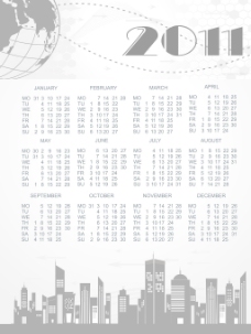 2011新年日历