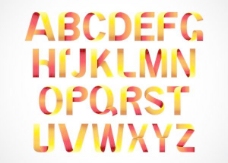 矢量字体设计的40系列矢量素材