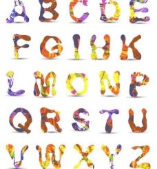 矢量字体设计的41系列矢量素材