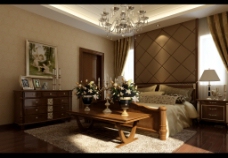 传统中式卧室