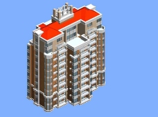 3D设计经典建筑模型3d设计