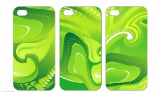 绿色图案 手机壳