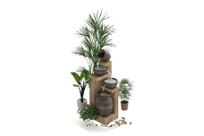 室内植物模型造型设计