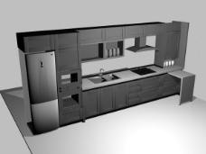 厨房模型图