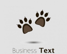 熊脚印图标logo图片
