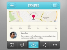 旅游app界面