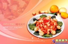 韩国菜韩国料理psd分层素材15