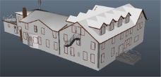 房屋游戏模型素材