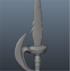 武器宝剑游戏模型素材