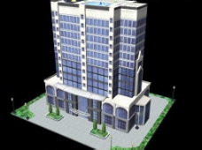 住宅楼模型