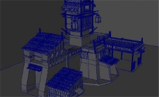 房屋结构游戏模型素材