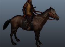 骑兵游戏模型素材