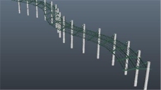 铁丝围栏游戏模型素材