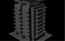 楼房建筑游戏模型素材