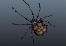 巨型蜘蛛游戏模型素材