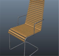 木条椅子游戏模型素材