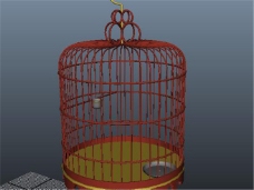 鸟笼游戏模型素材
