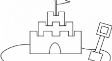 城堡的矢量图像 