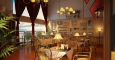 欧式茶餐厅装饰设计图片