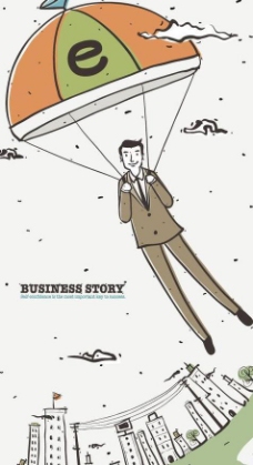 商业故事 降落伞图片