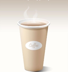 纸咖啡杯图标图片
