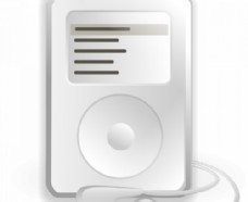 Rhythmbox MP3音乐播放器的矢量图像
