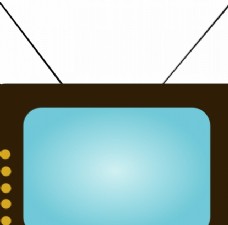 电视机的矢量图形