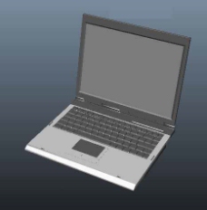 电脑笔记本模型