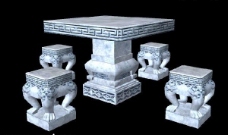 石桌模型