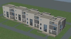 房屋3D游戏模型