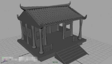 古代房屋模型