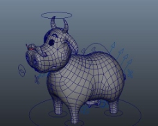 3D网纹神兽模型