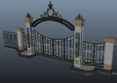 建筑门3D模型