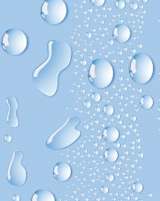 创意矢量水滴造型图片