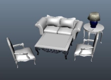 家用椅子沙发模型免费下载