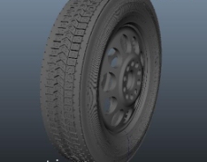 3D轮胎模型免费下载