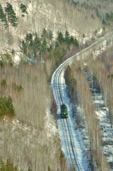 中国最北的铁路图片
